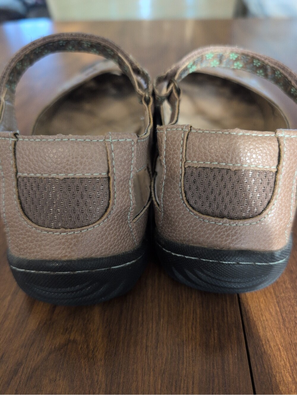 JBU Jambu Wildflower Tan Comfort Walking 10M Womens Mary Jane Floral Comfort - Picture 5 of 6